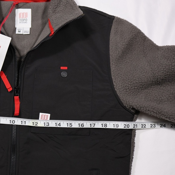 Topo Designs Mens Subalpine Fleece Jacket - Picture 5 of 7